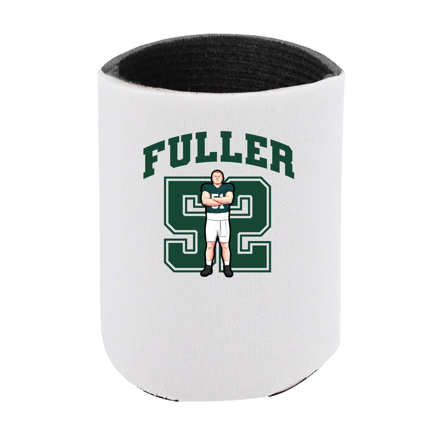 Can Holder — Number in White
