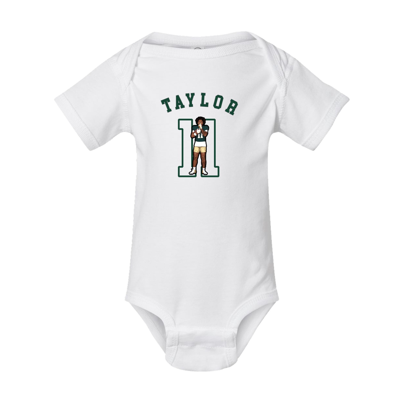 Baby Onesie — Shirsey Arch in White