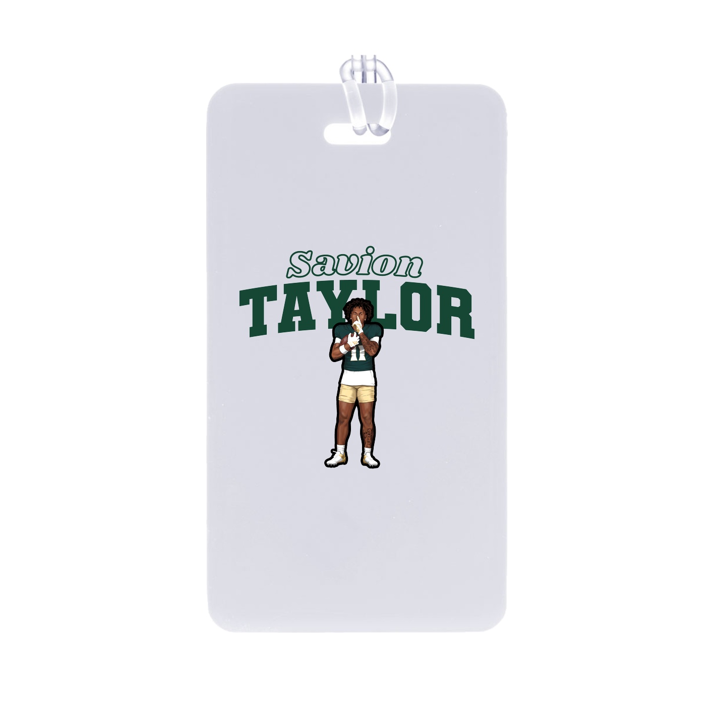 Bag Tag — Name Arch in Classic