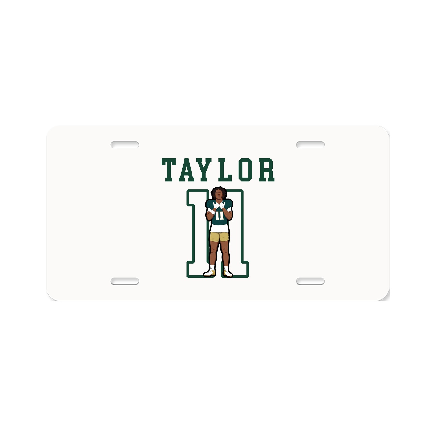 License Plate — Shirsey in Classic