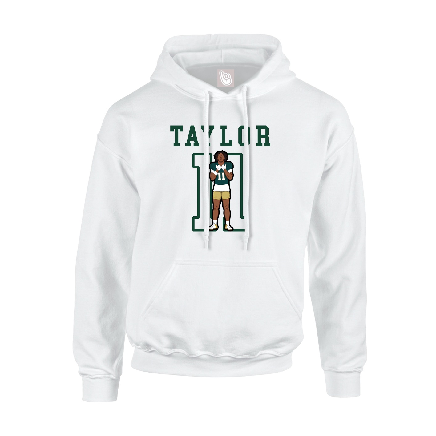 Youth Hoodie — Shirsey in White