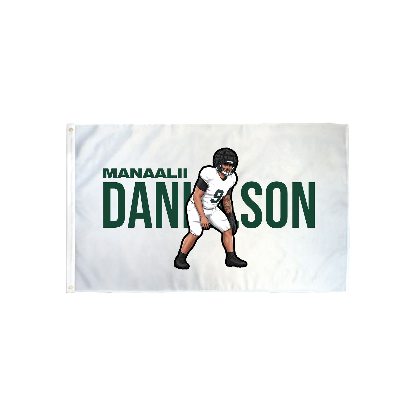 3x5 Flag — Player Name in Classic