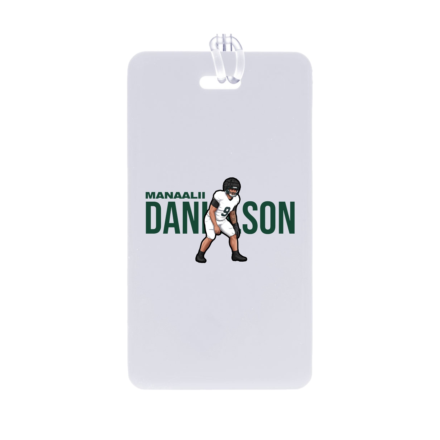 Bag Tag — Player Name in Classic