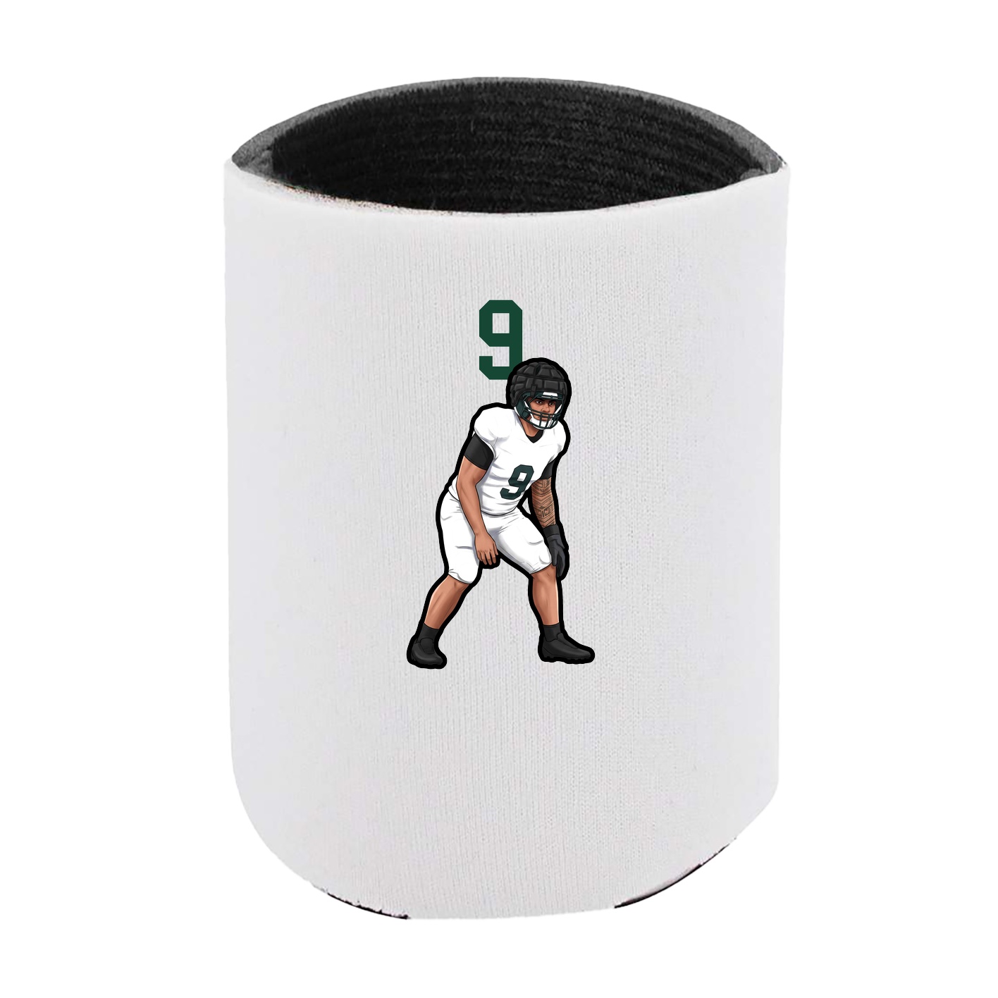 Can Holder — Number Top in White