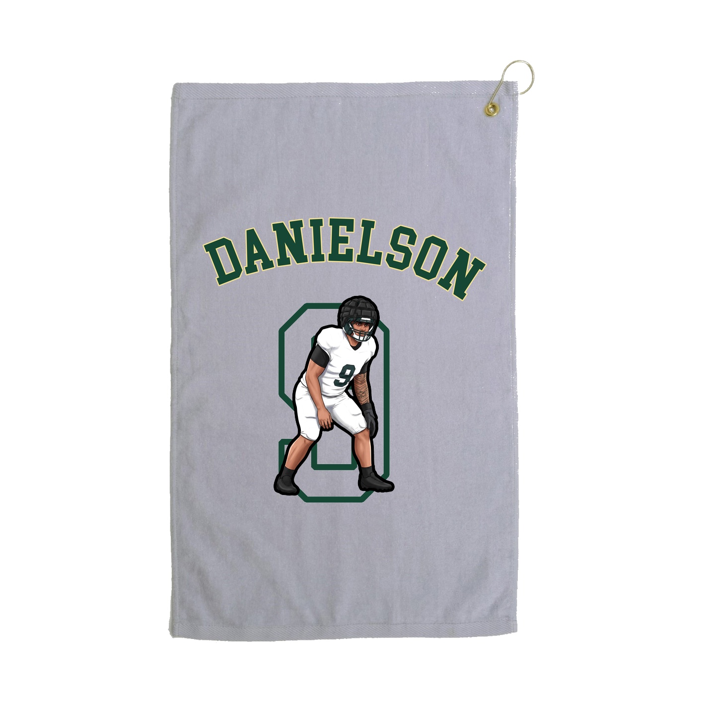 Golf Towel — Shirsey Arch in Grey