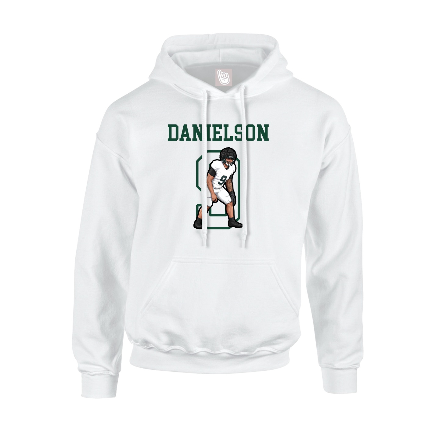 Youth Hoodie — Shirsey in White