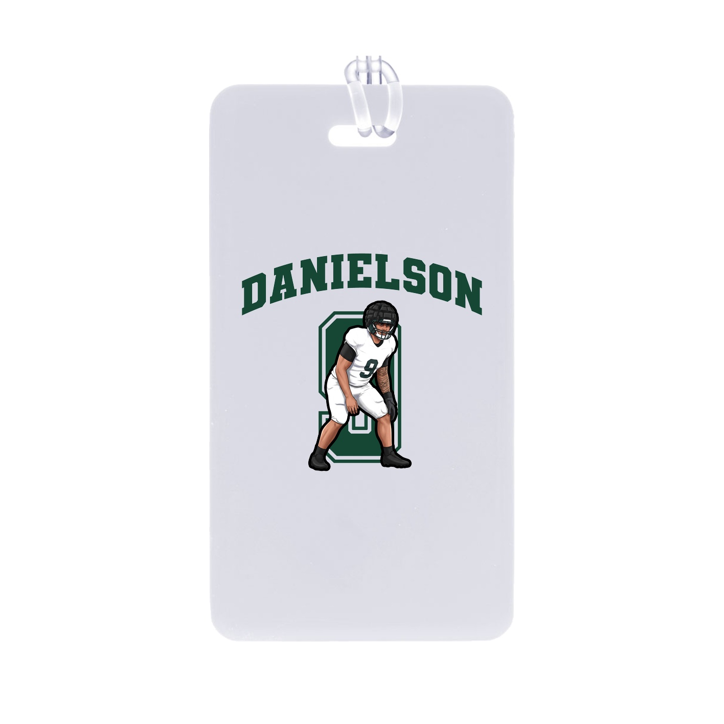 Bag Tag — Number in Classic