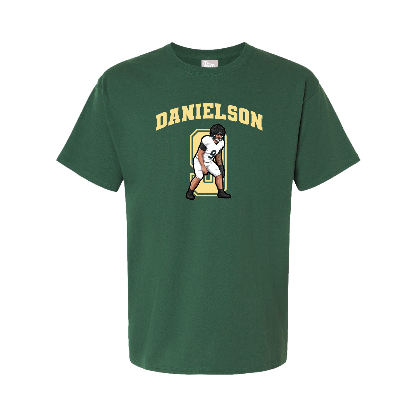 Tee — Number in Green