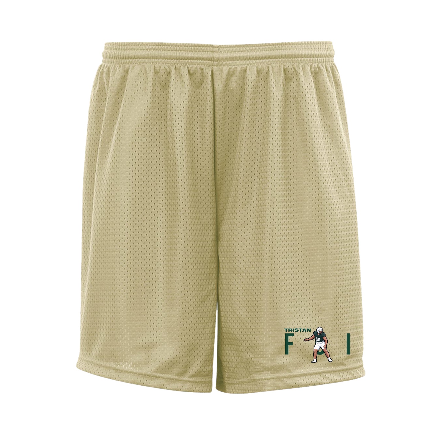 Shorts — Player Name in Vegas Gold