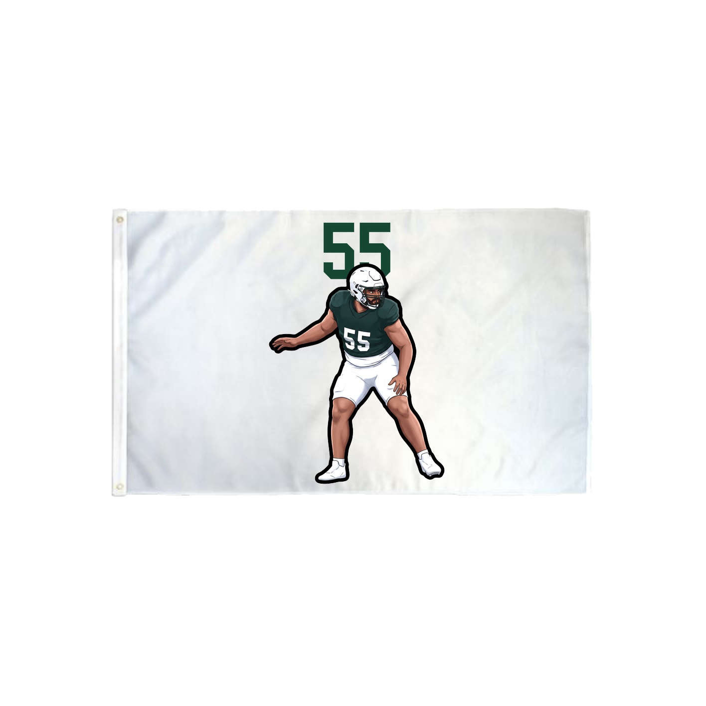 3x5 Flag — Number Top in Classic