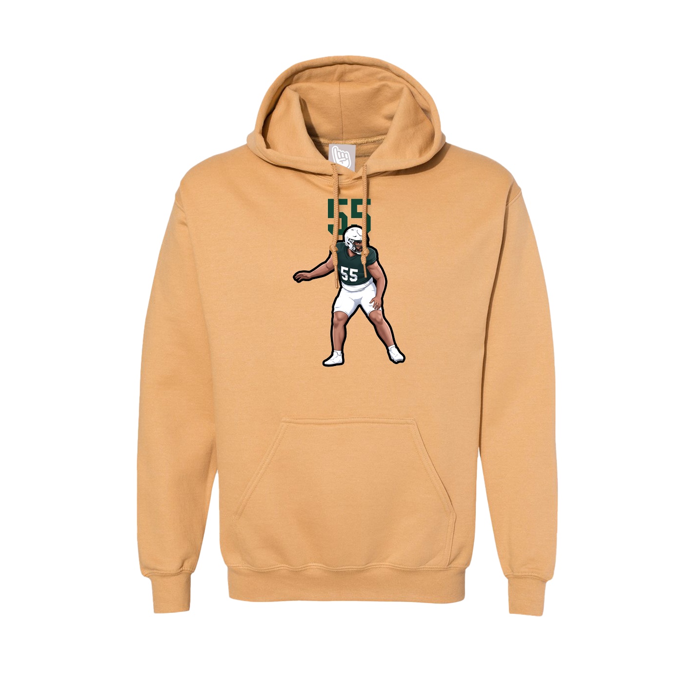 Hoodie — Number Top in Vegas Gold