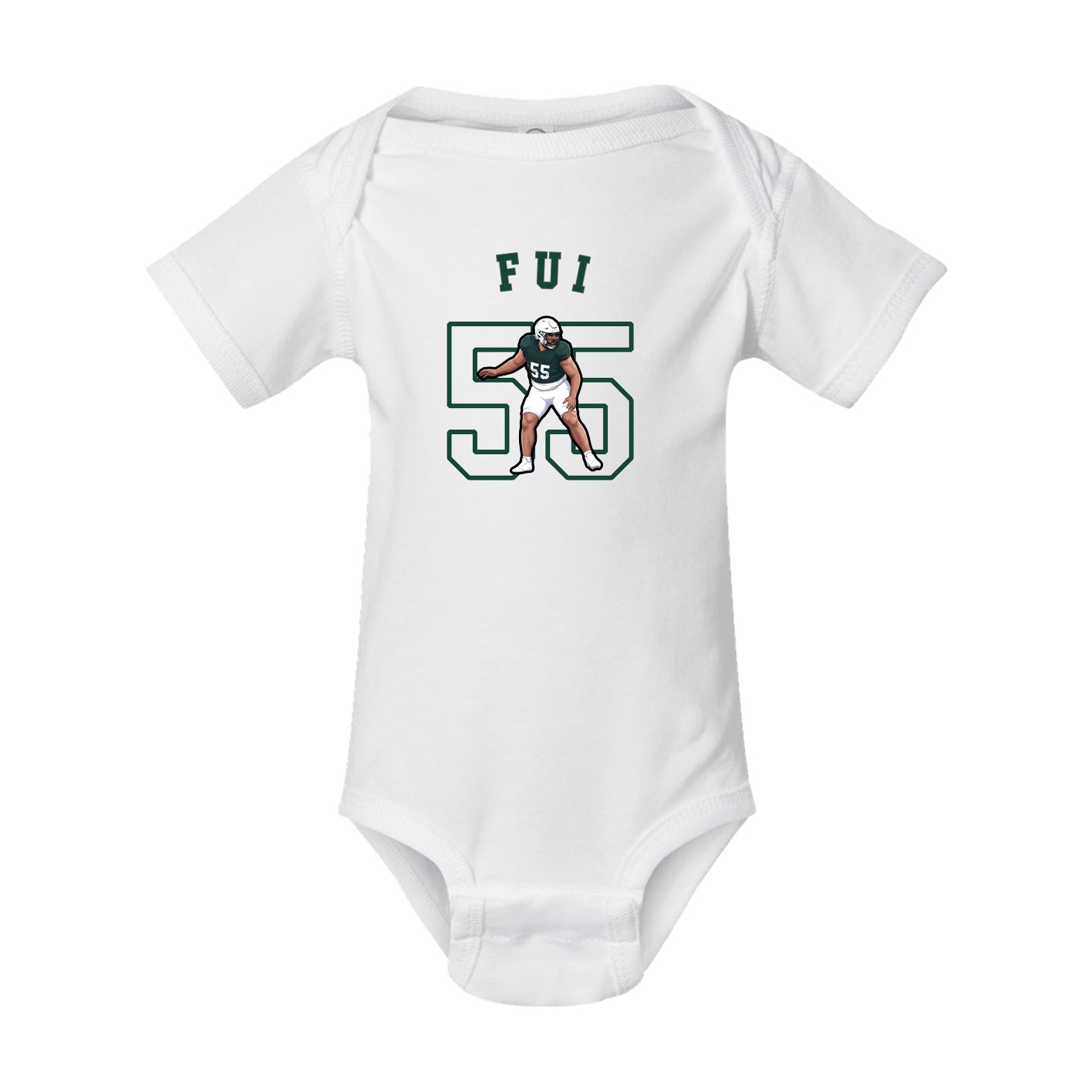 Baby Onesie — Shirsey Arch in White