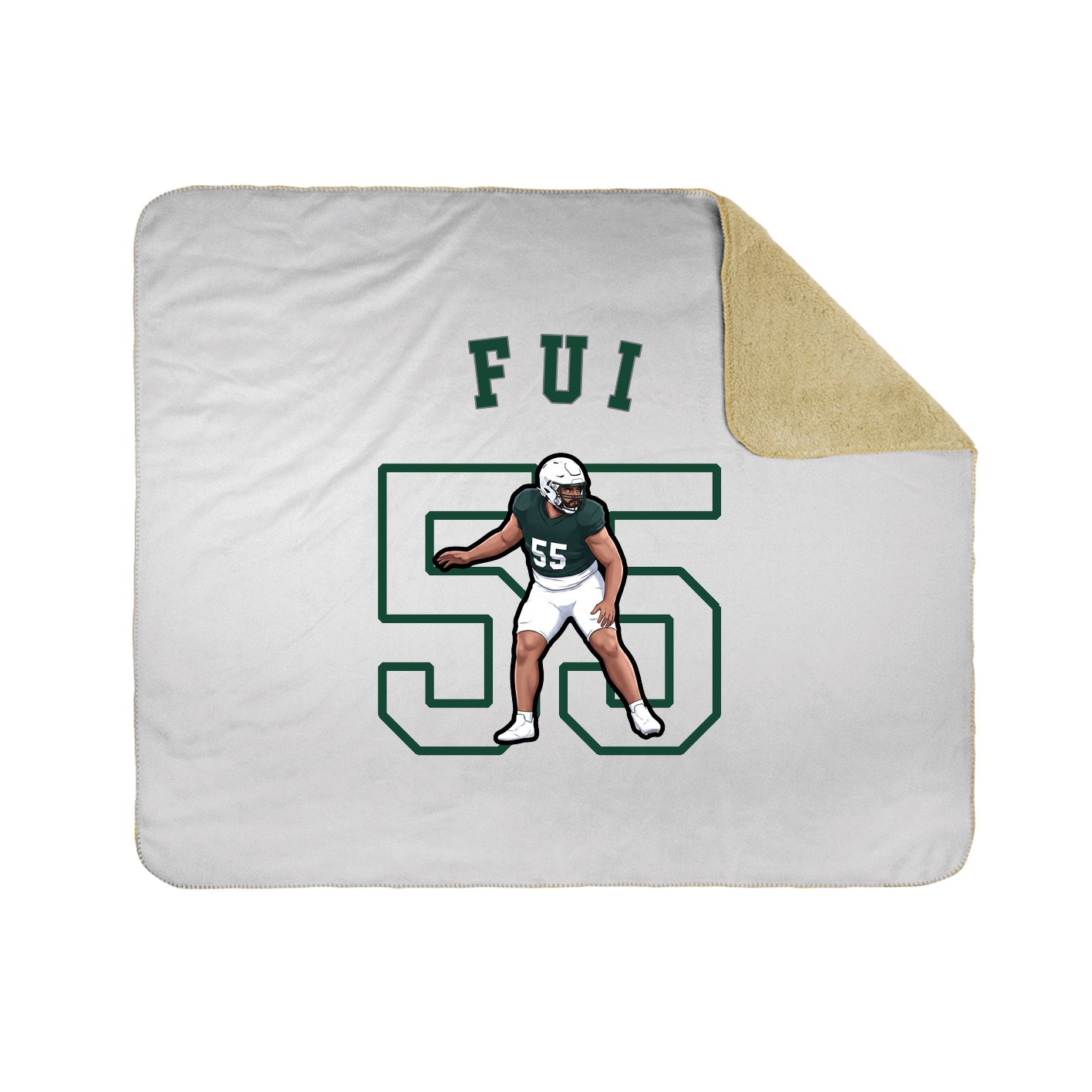 Throw Blanket — Shirsey Arch in White