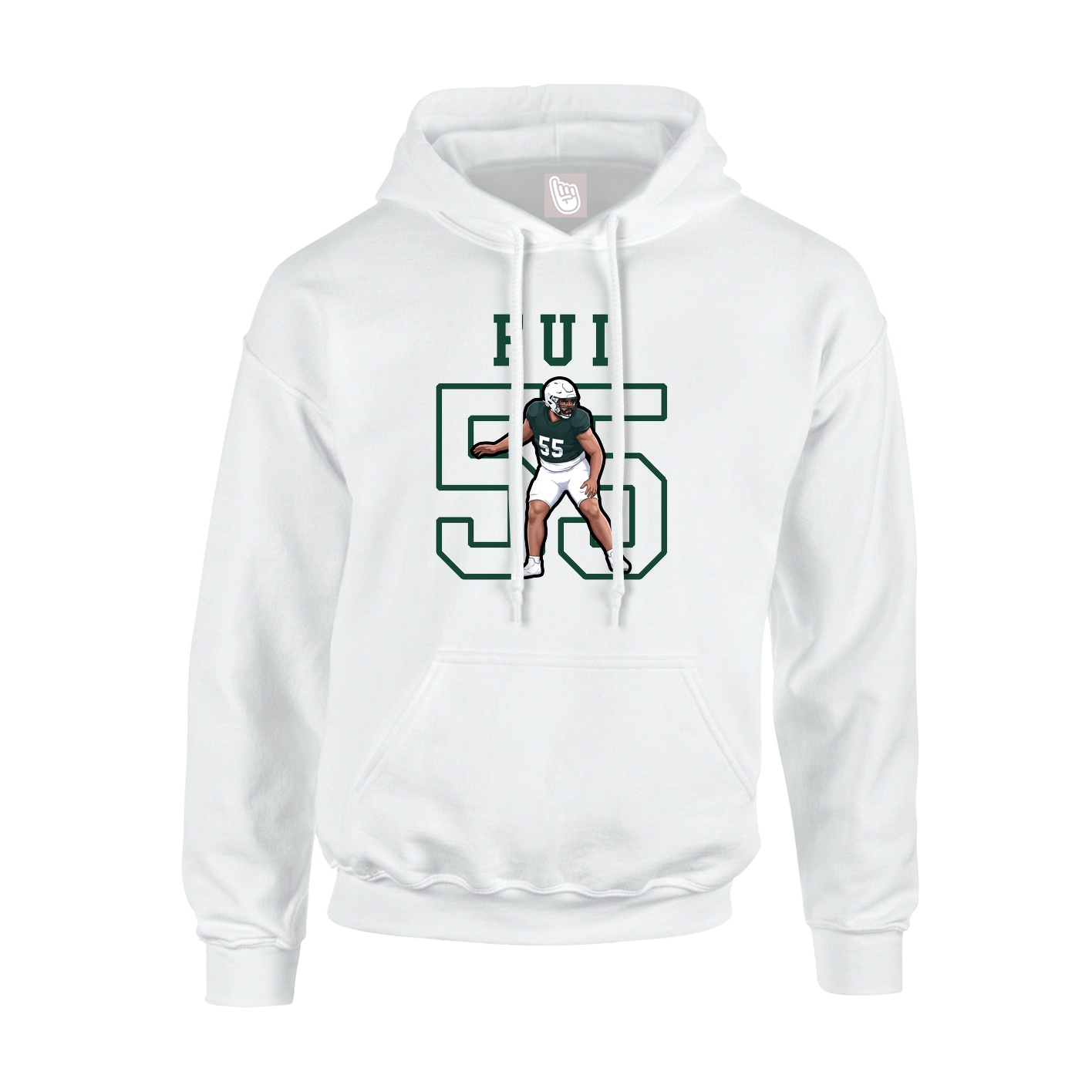 Youth Hoodie — Shirsey in White