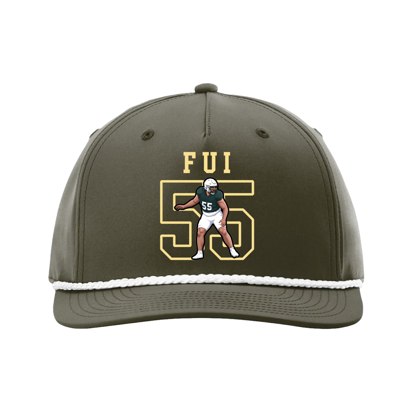 Five-Panel Classic Rope Cap — Shirsey in Green