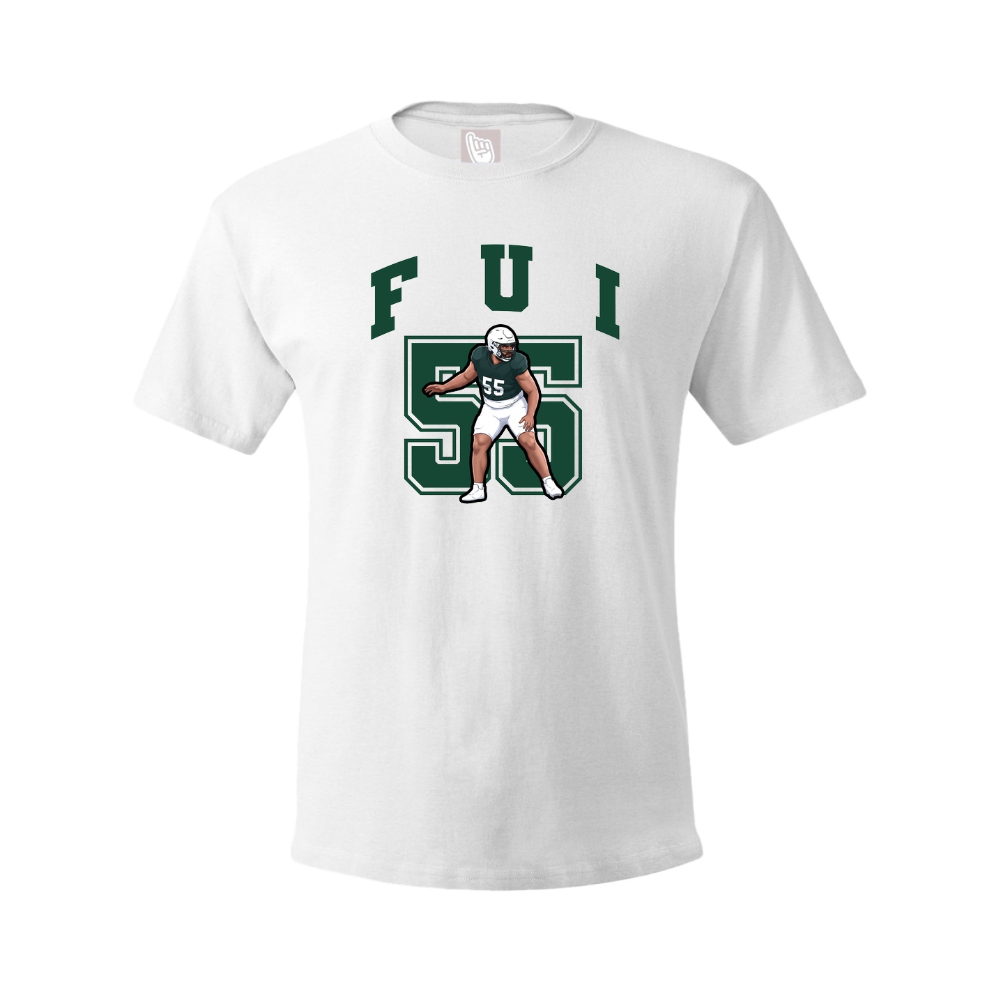 Tee — Number in White