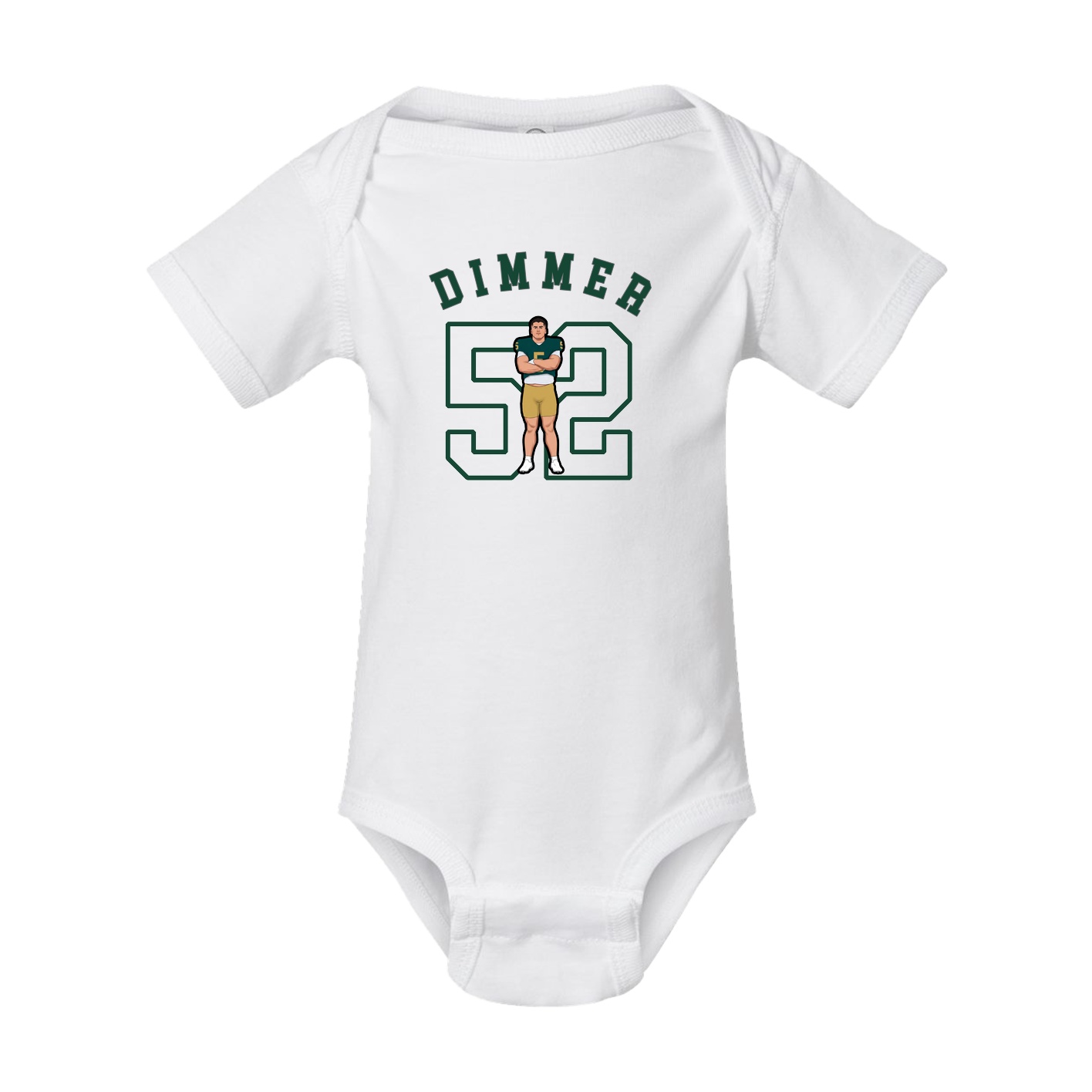 Baby Onesie — Shirsey Arch in White