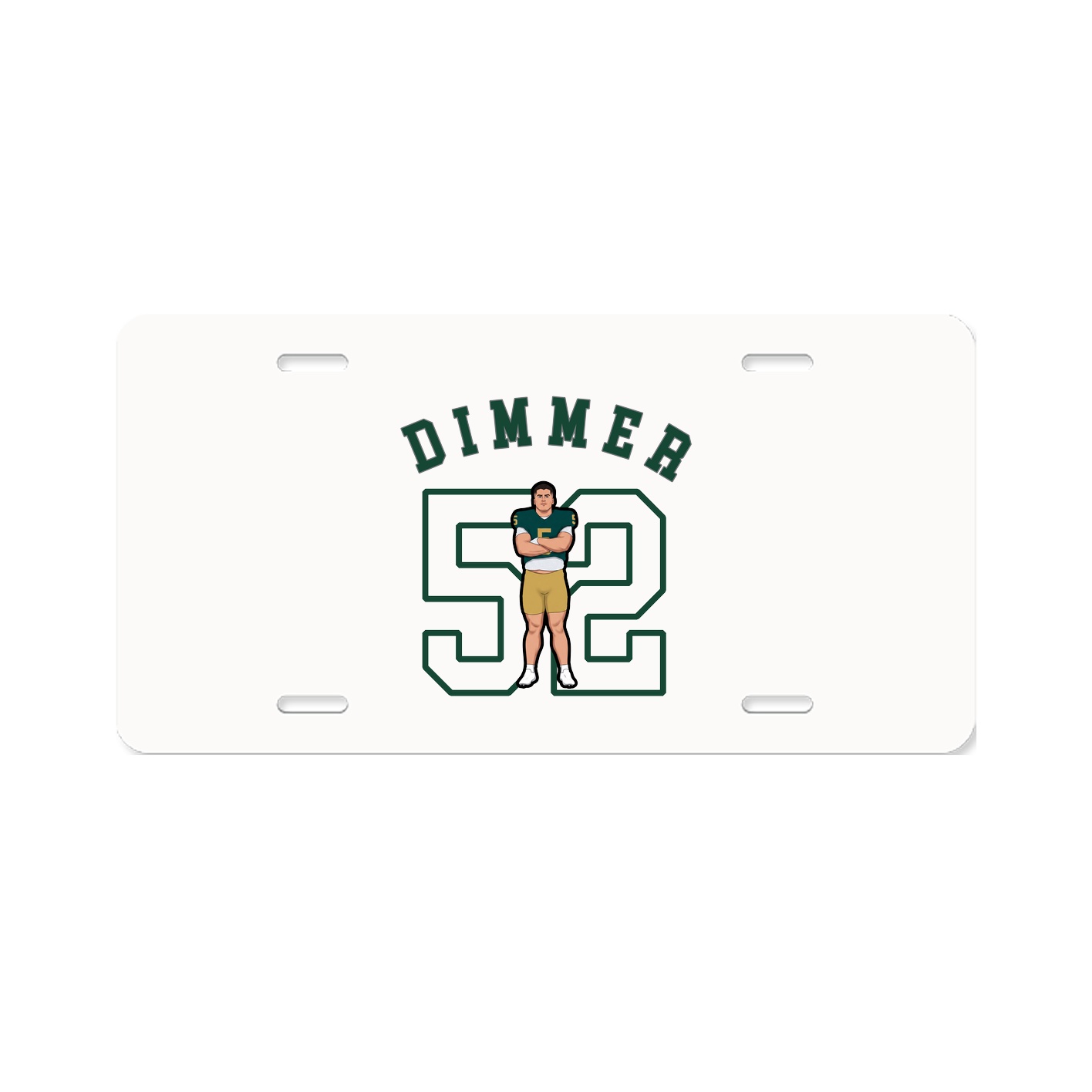 License Plate — Shirsey Arch in Classic
