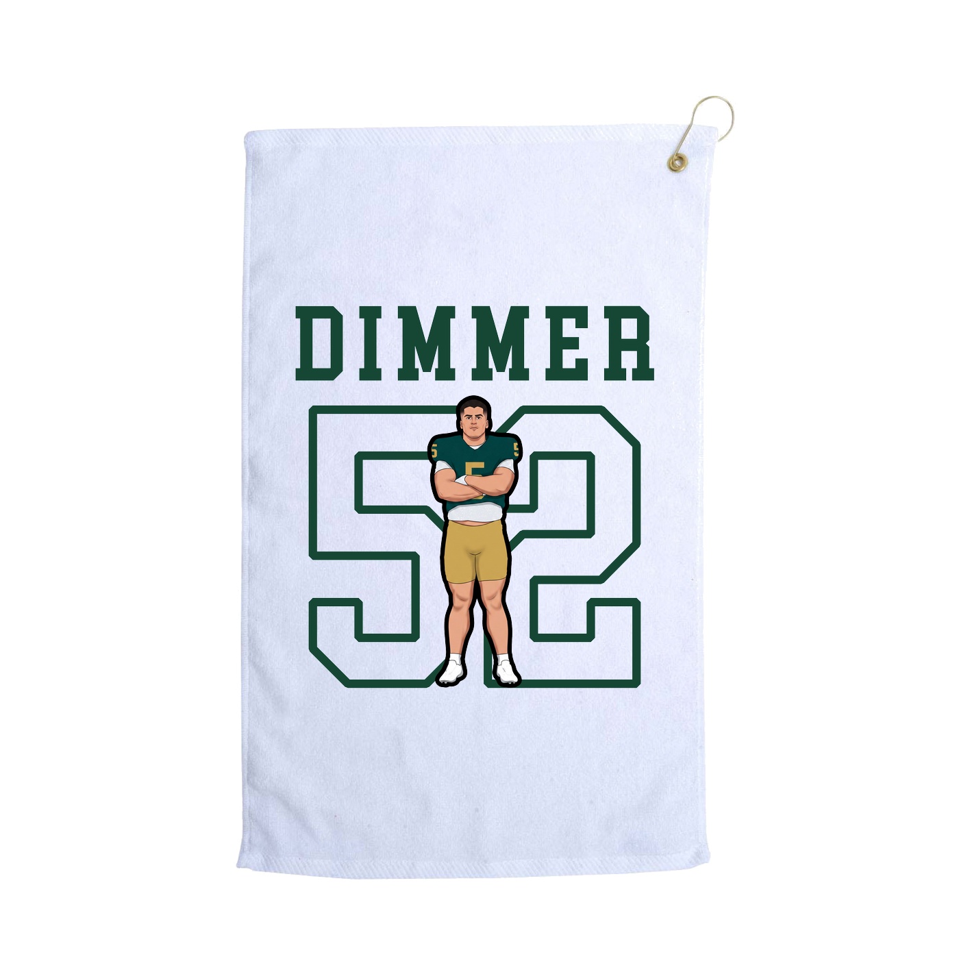 Golf Towel — Shirsey in White