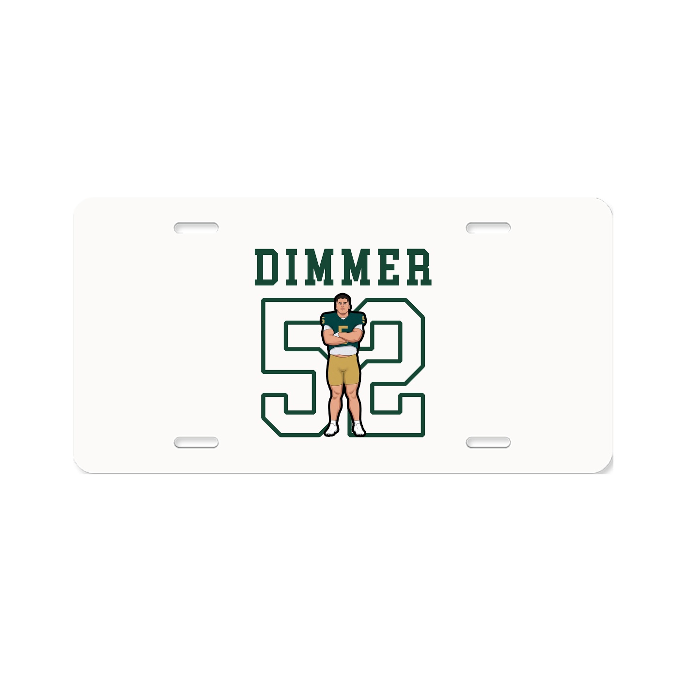 License Plate — Shirsey in Classic