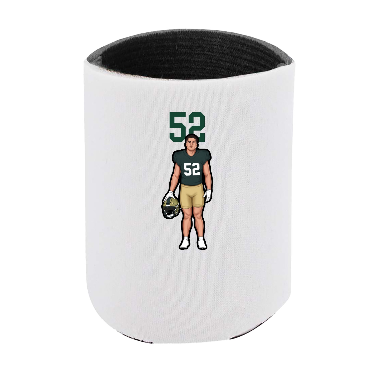 Can Holder — Number Top in White
