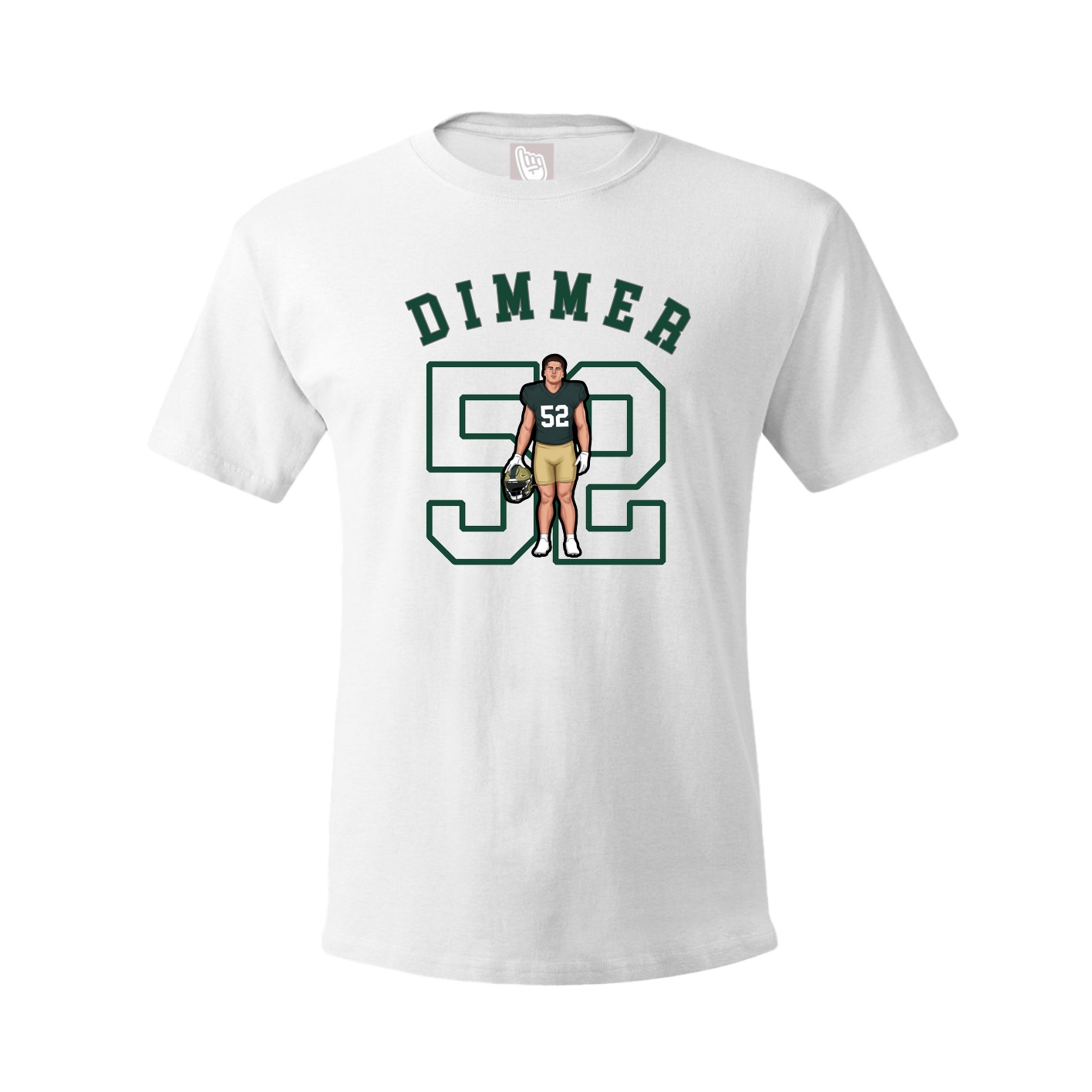 Tee — Shirsey Arch in White