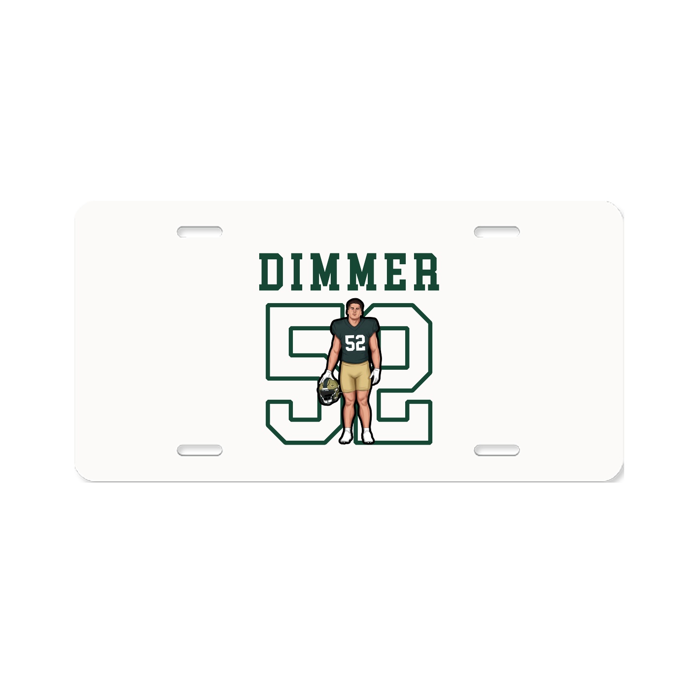 License Plate — Shirsey in Classic