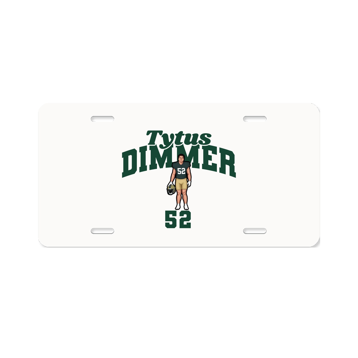 License Plate — Signature Arch in Classic