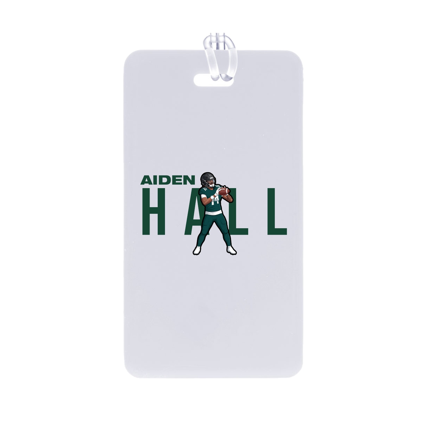 Bag Tag — Player Name in Classic
