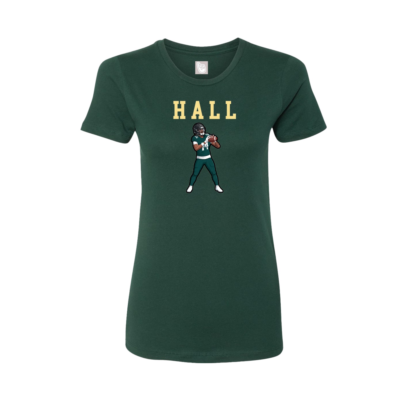 Fitted Women's Tee — Shirsey in Green