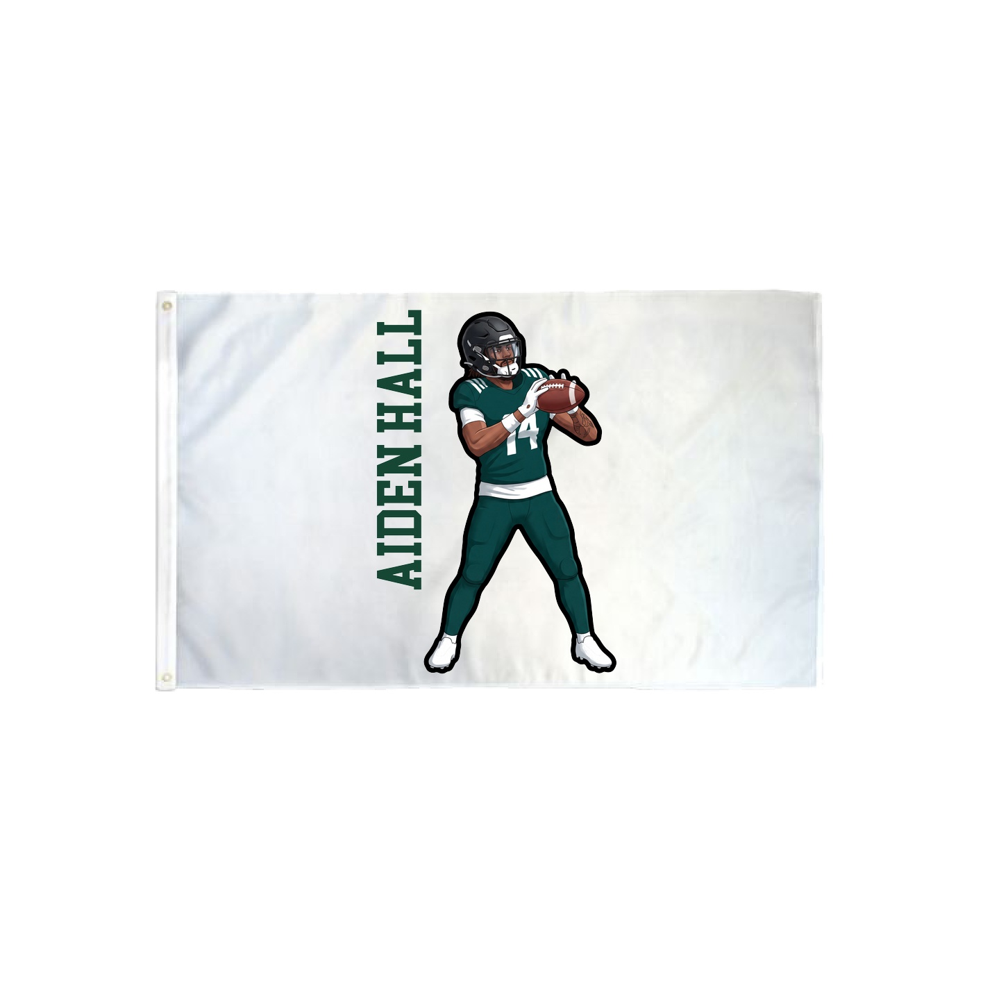 3x5 Flag — Name Vertical in Classic