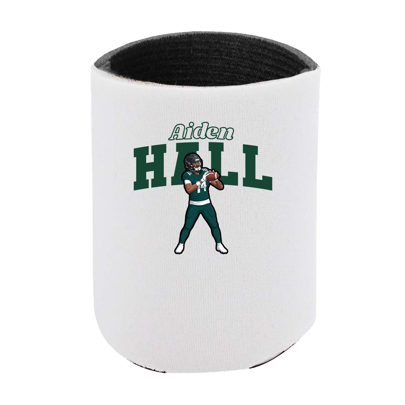 Can Holder — Name Arch in White