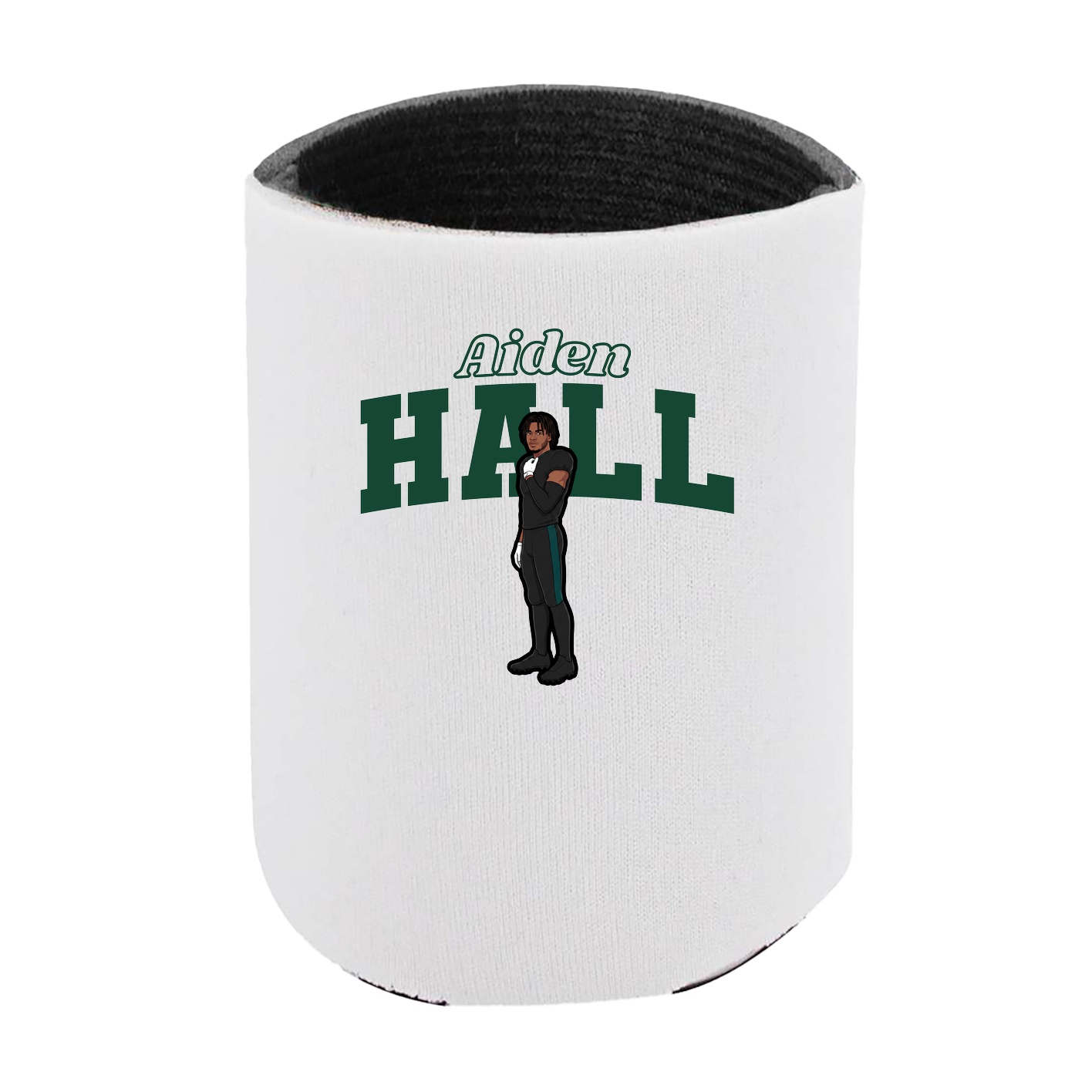 Can Holder — Name Arch in White
