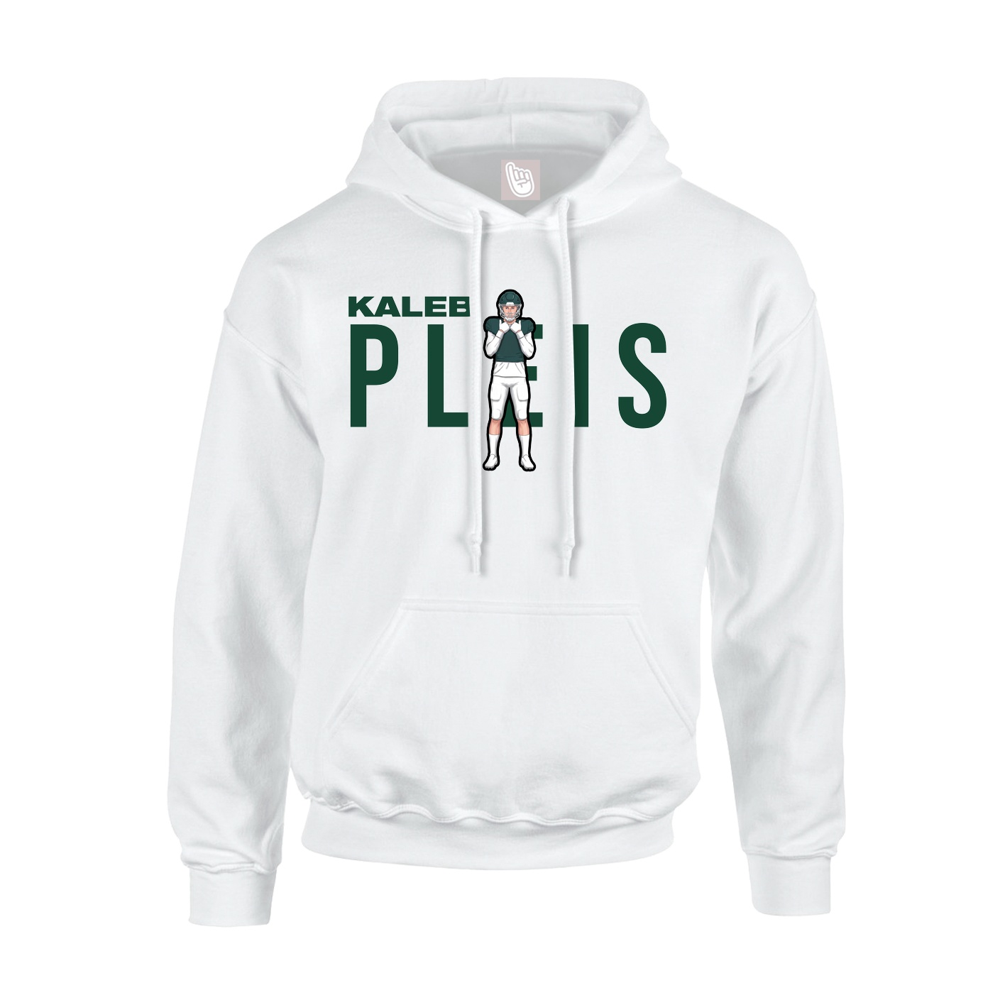 Hoodie — Player Name in White