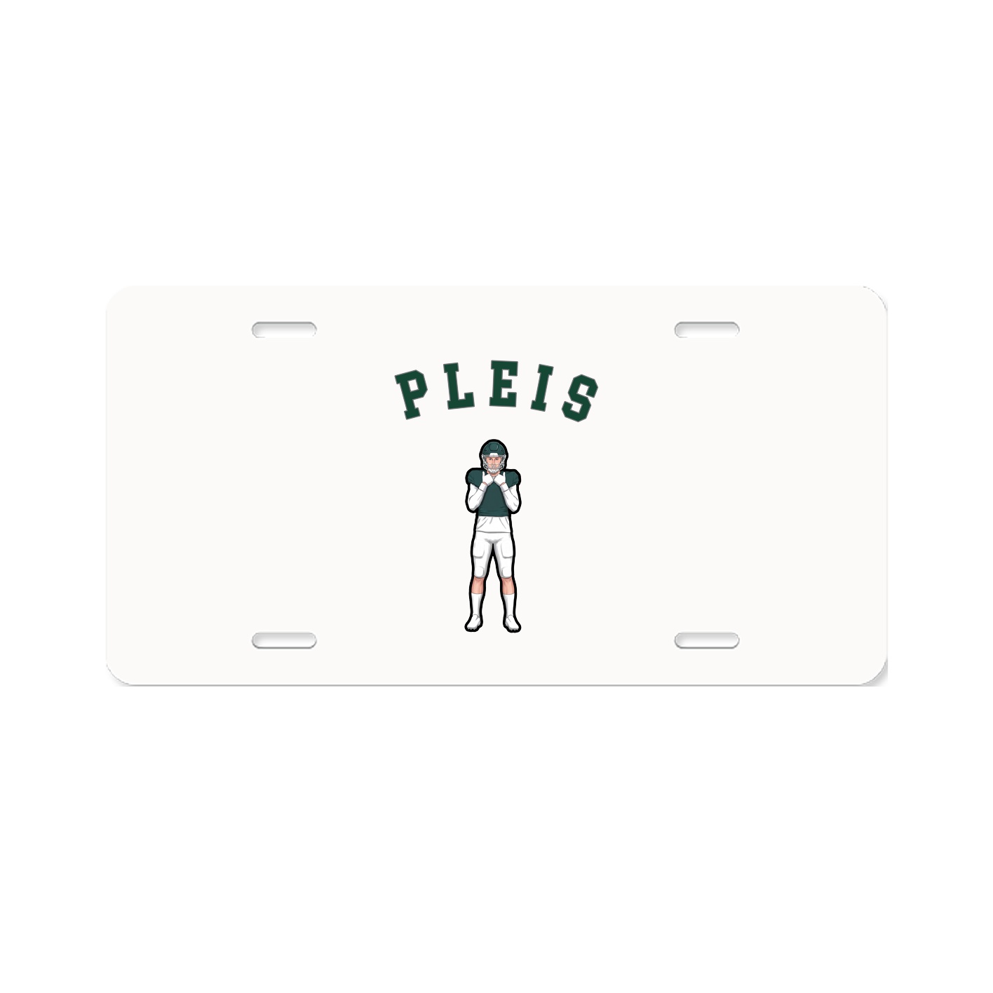 License Plate — Shirsey Arch in Classic
