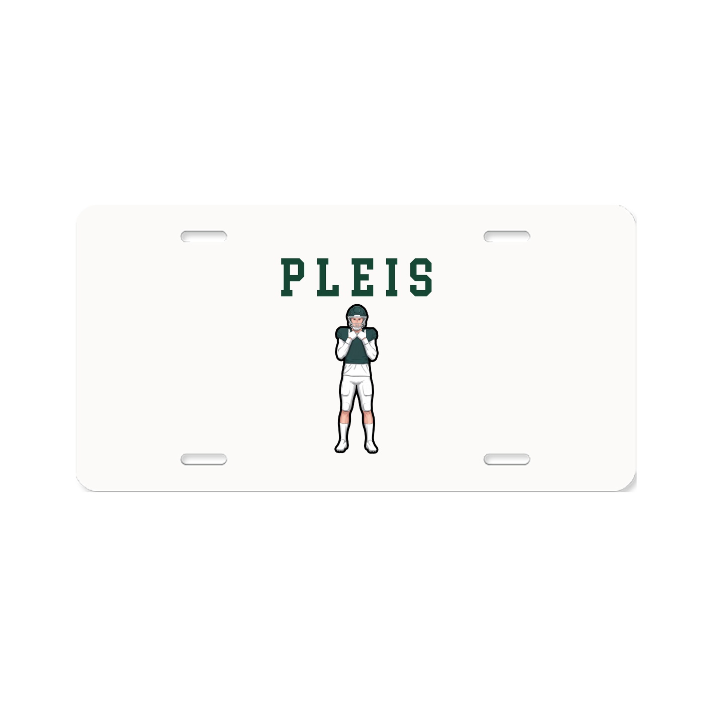 License Plate — Shirsey in Classic