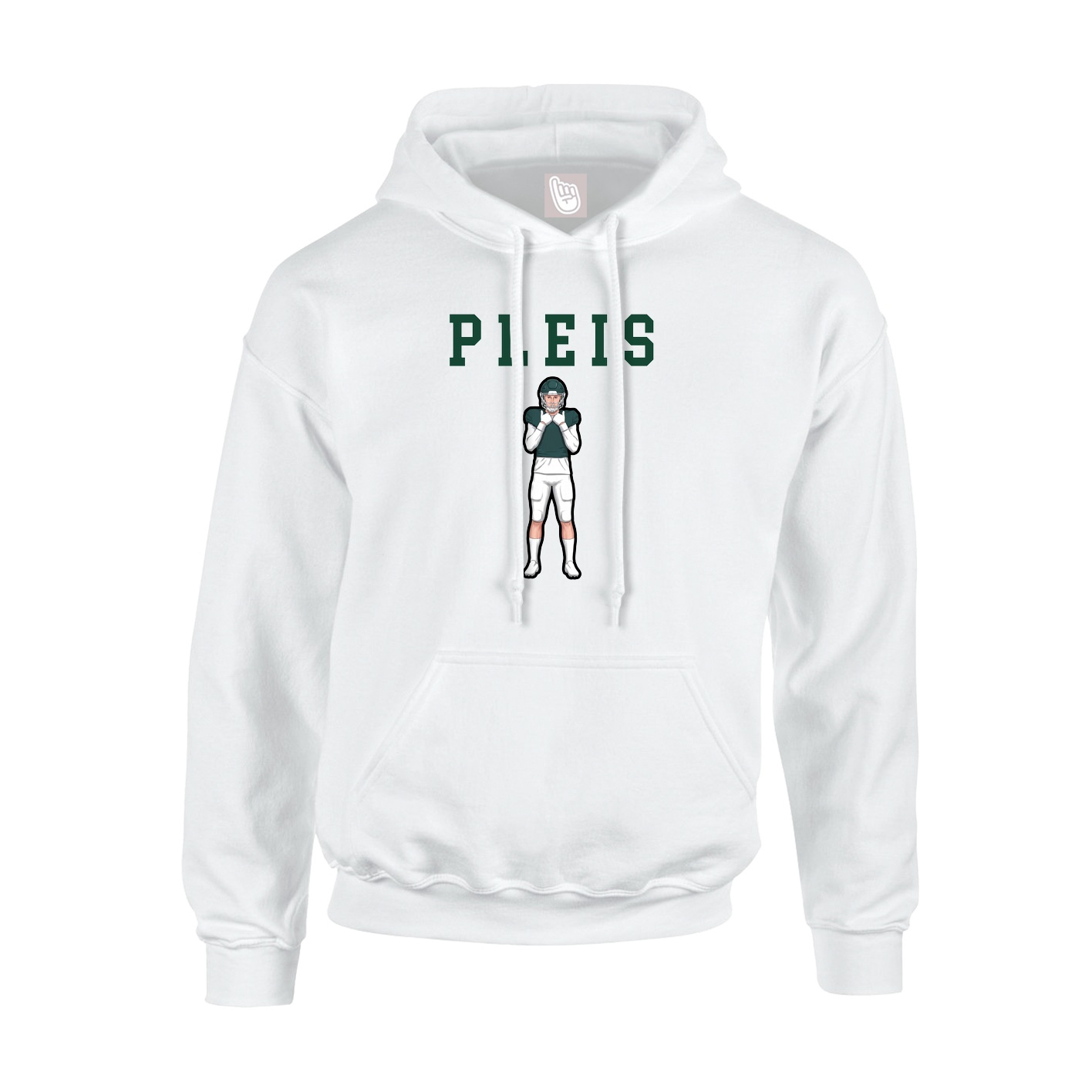 Youth Hoodie — Shirsey in White