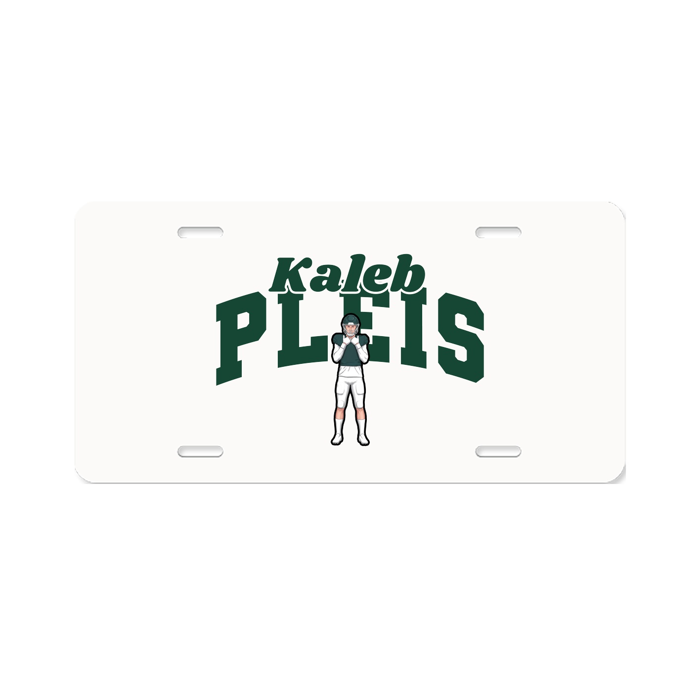 License Plate — Signature Arch in Classic