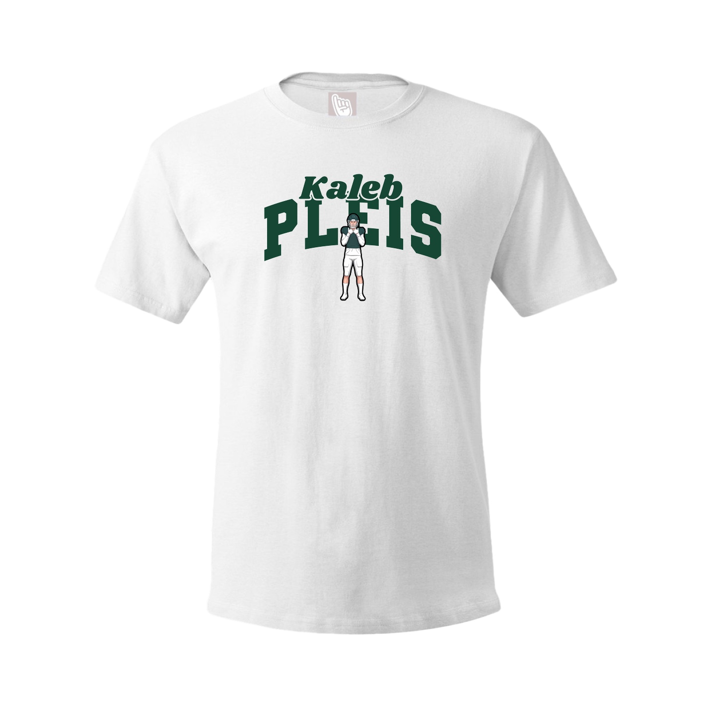 Youth Tee — Signature Arch in White