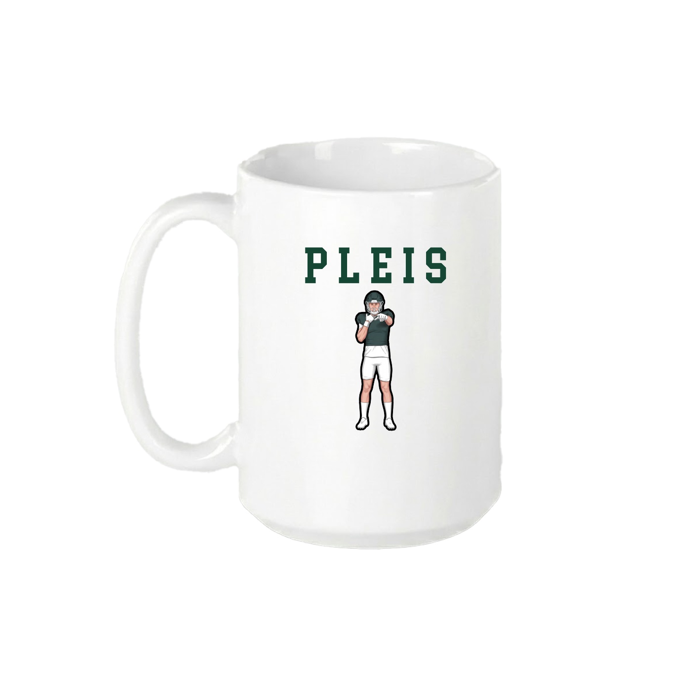 15oz Coffee Mug — Shirsey in White