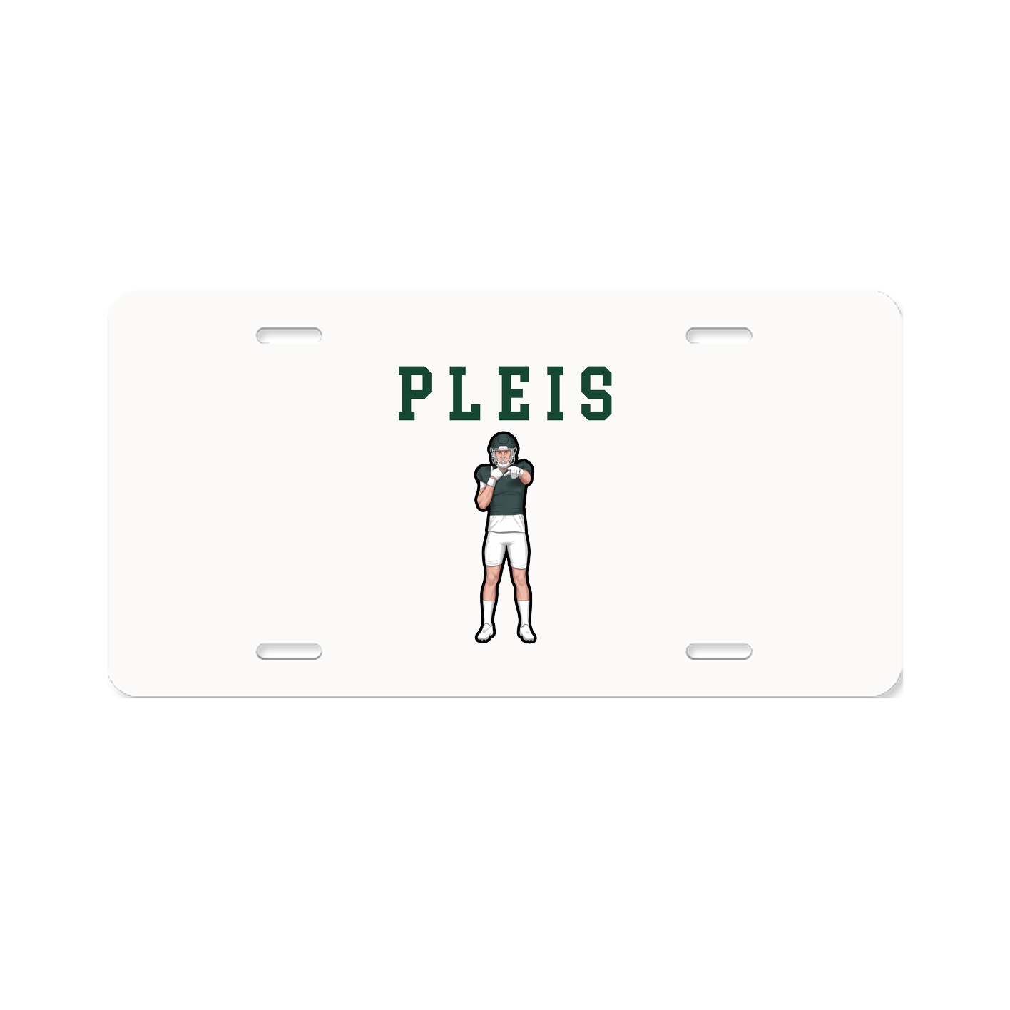 License Plate — Shirsey in Classic