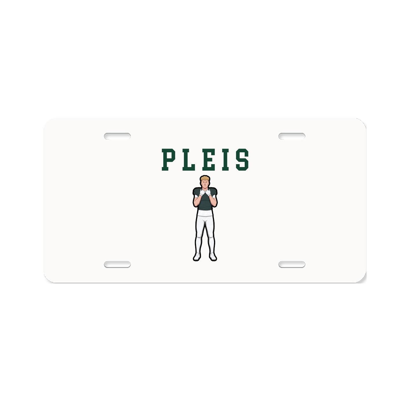 License Plate — Shirsey in Classic