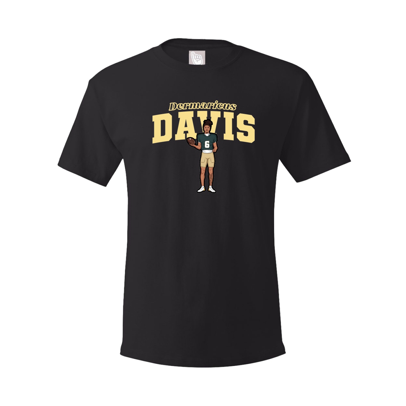 Tee — Name Arch in Black