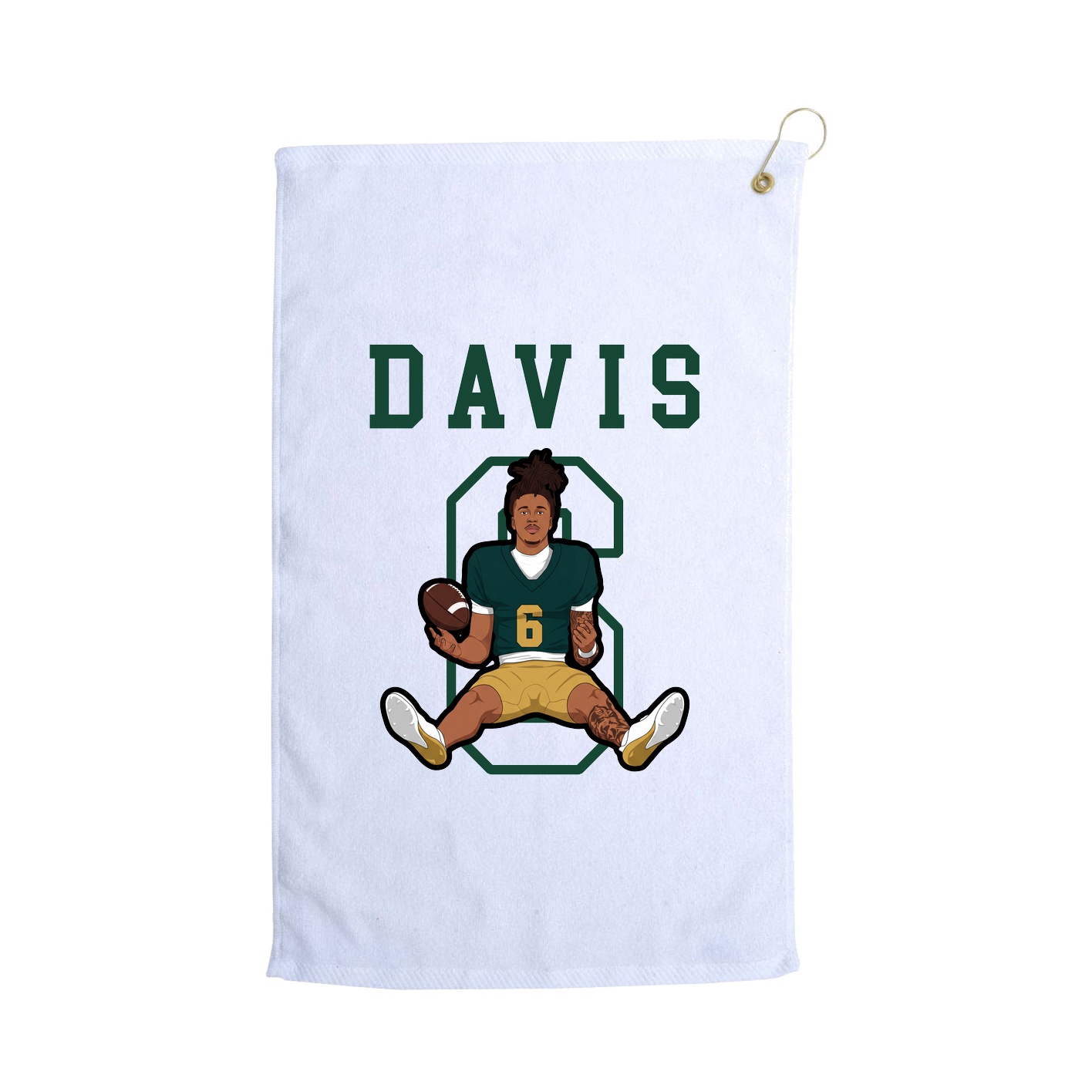 Golf Towel — Shirsey in White