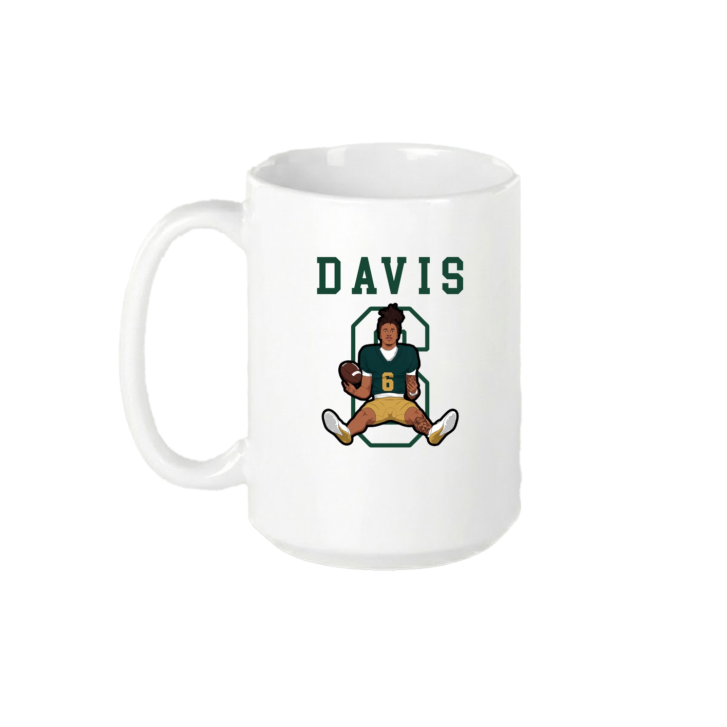 15oz Coffee Mug — Shirsey in White