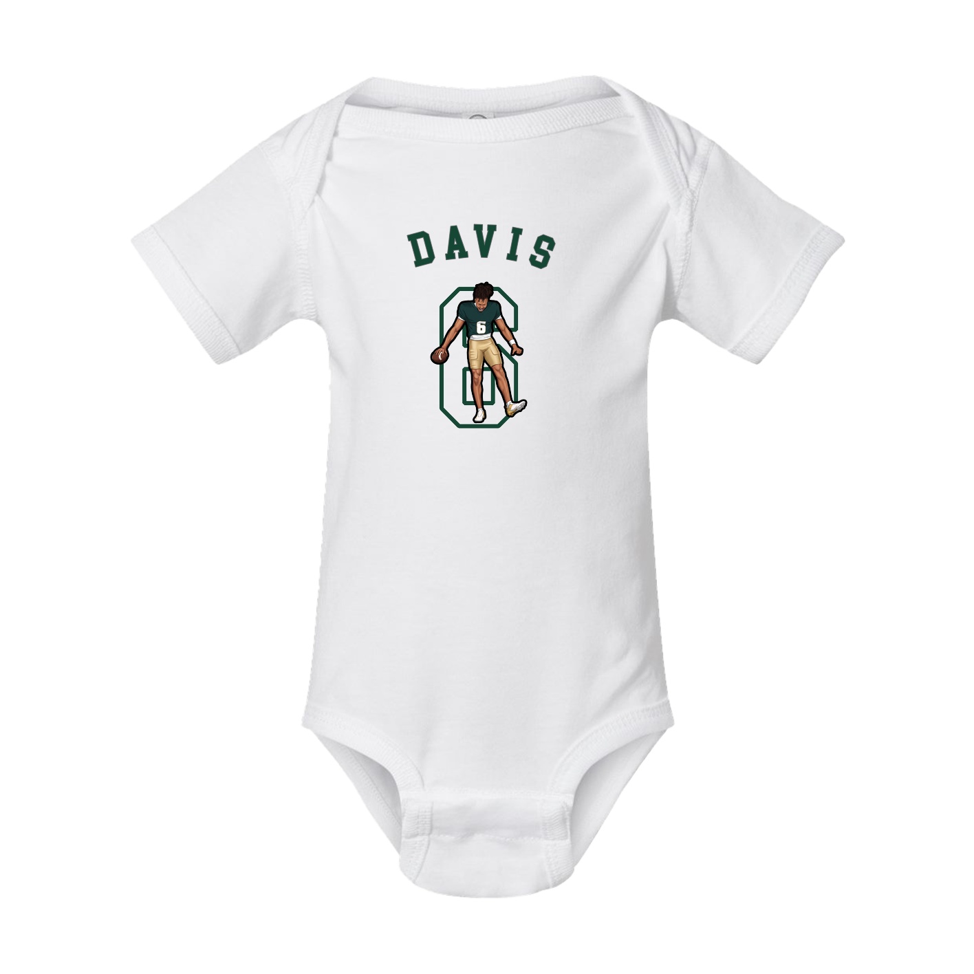 Baby Onesie — Shirsey Arch in White