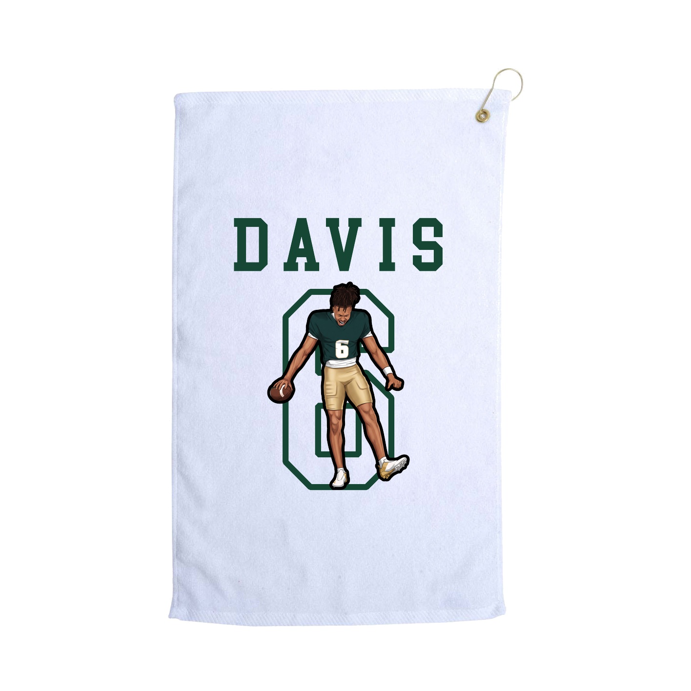 Golf Towel — Shirsey in White