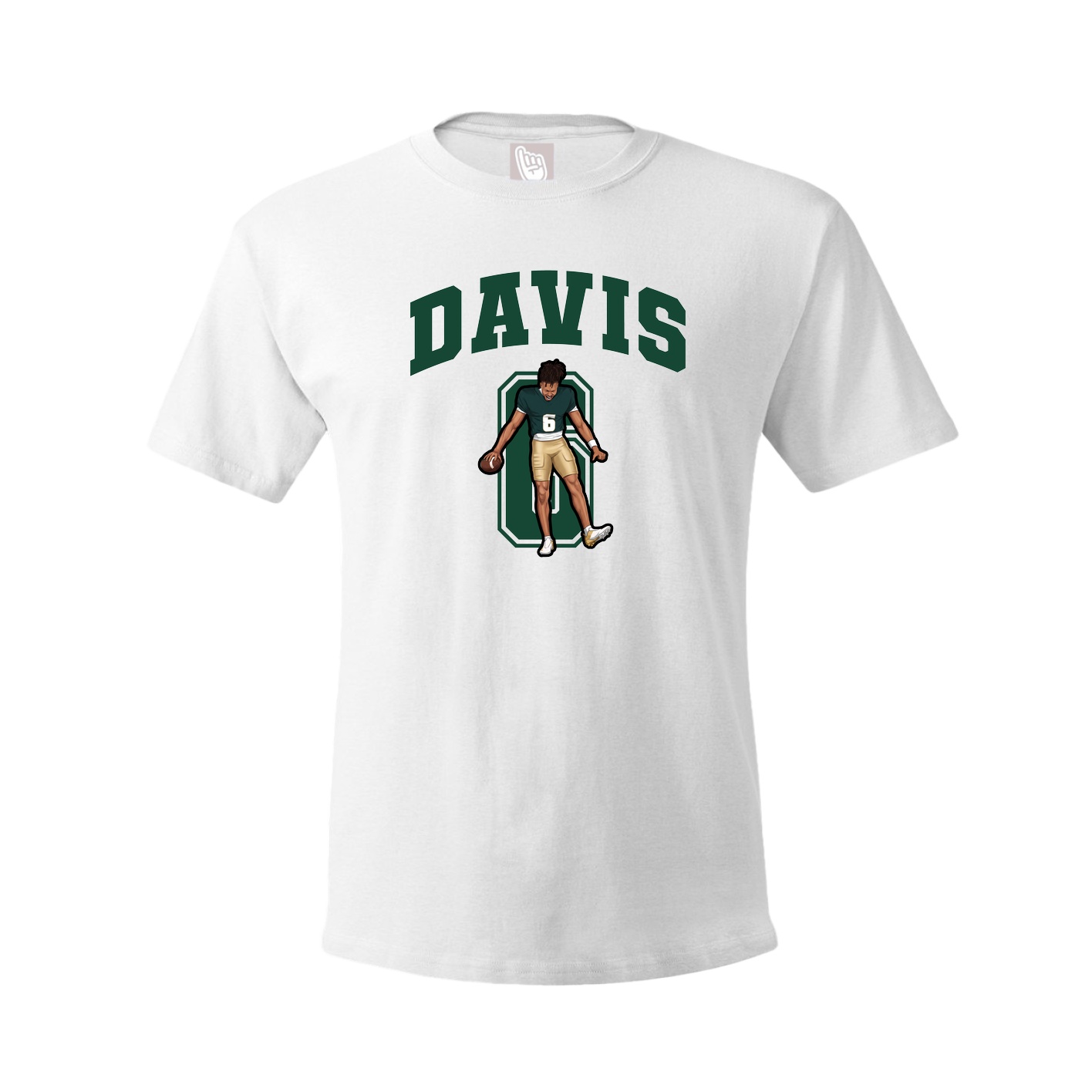 Tee — Number in White