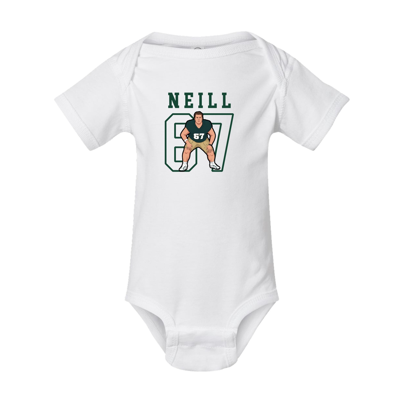 Baby Onesie — Shirsey in White