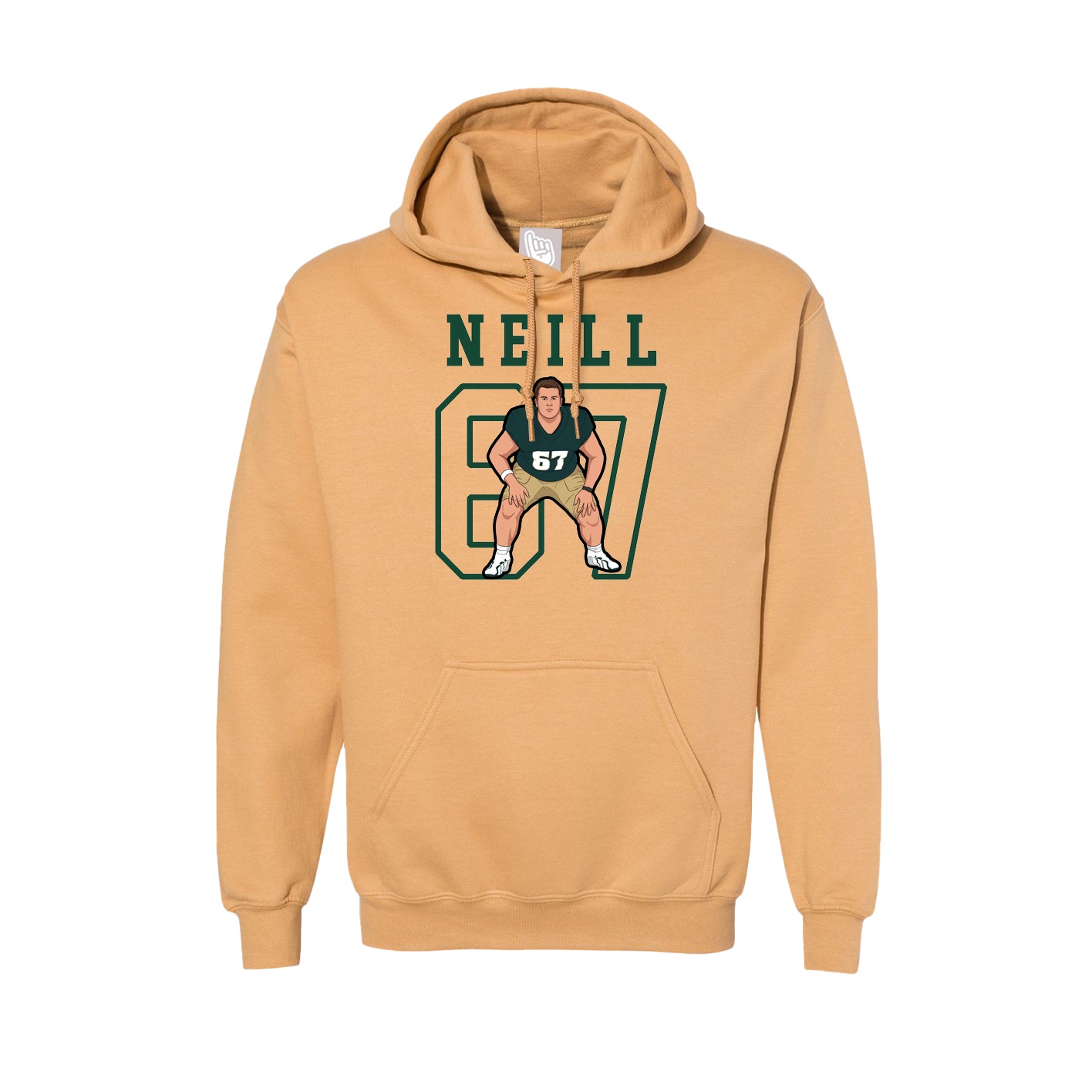 Hoodie — Shirsey in Vegas Gold
